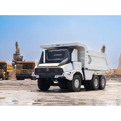 XCMG livre 100 camions miniers électriques alimentés par l'IA